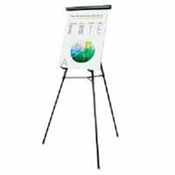 Snag-It UNV43150 3-Leg Telescoping Easel With Pad Retainer- Black SN3246410